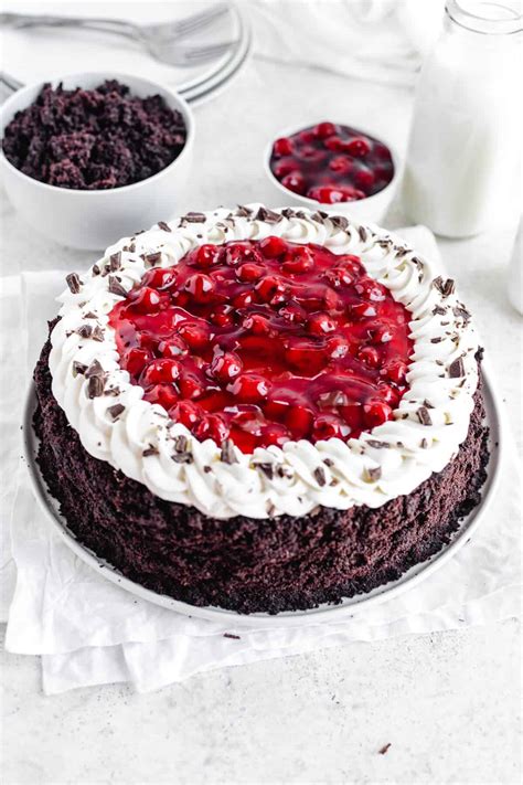 Black Forest Cake Cheesecake Queenslee Appétit