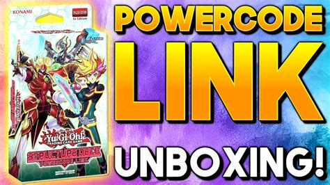 Yu Gi Oh POWERCODE LINK Structure Deck Unboxing YouTube