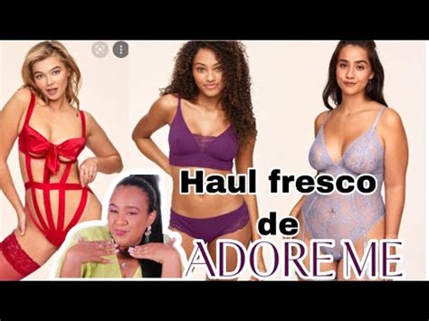 HAUL DE LENCERÍA PARA SAN VALENTIN ADORE ME LINGERIE TRY ON HAUL