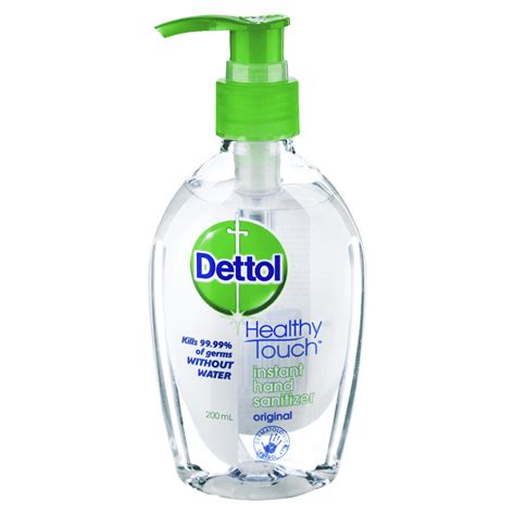 Dettol Healthy Touch Instant Hand Sanitiser 200ml Original Discount