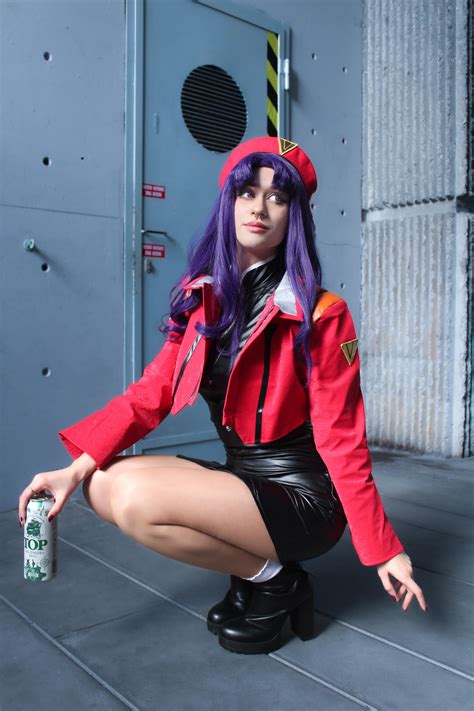 Misato Cosplay By Me R Evangelion