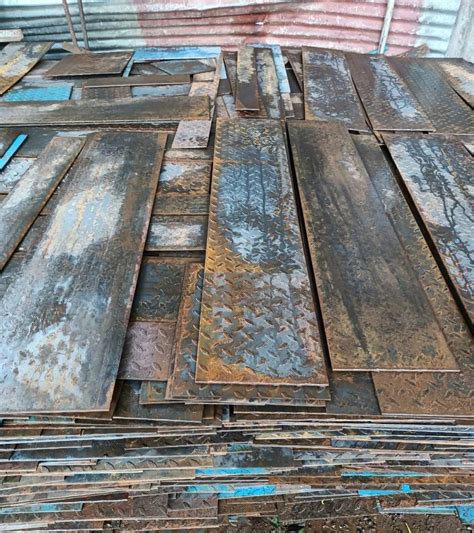 Rusting Mild Steel Channel Plate Scrap For Metal Industry Packaging