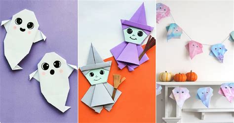 20 Easy DIY Halloween Origami Ideas - Blitsy