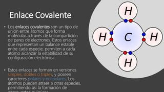 Enlace Covalente De La Quimica Pptx