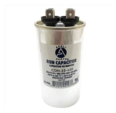 Appli Parts Condensador Capacitor De Marcha 25 Mfd Uf Envío gratis