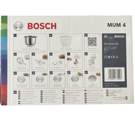 Bosch Mum K Chenmaschine Kunststoffgeh Use Watt