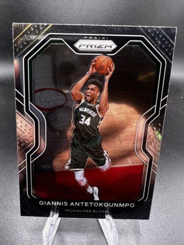 2020 21 Panini Prizm 111 Giannis Antetokounmpo Milwaukee Bucks Ebay