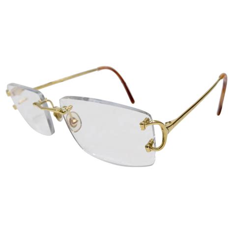 Cartier Piccadilly Rimless Glasses at 1stDibs | cartier rimless glasses ...