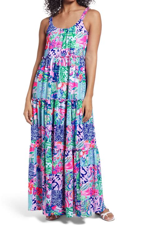 Lilly Pulitzer Loro Tiered Maxi Dress Editorialist