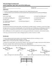 Exploring Logic Gates In Digital Fundamentals Lab Course Hero