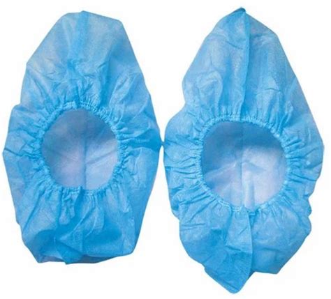 Disposable Shoe Cover Non Woven For Hospitals Quantity Per Pack 100