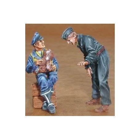 Aires Figures WWII German Luftwaffe Pilot For Messerschmitt Bf 1