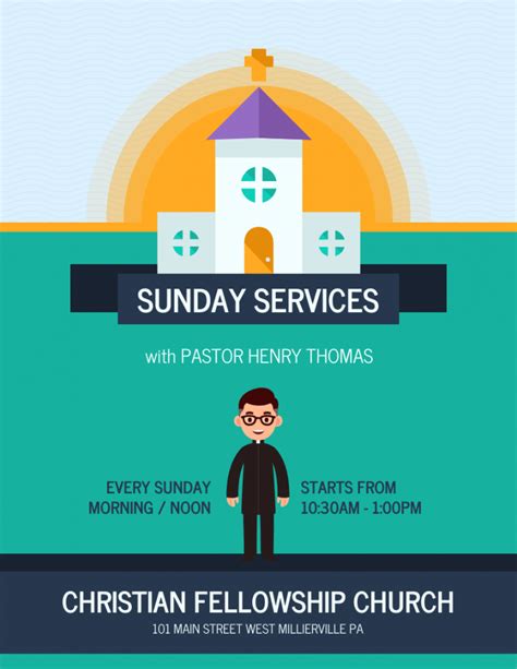 15 Church Flyers To Inspire Attendance And Worship 100 Customizable