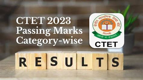 Ctet Result 2023 New Update Check Cbse Ctet Passing Marks Qualifying