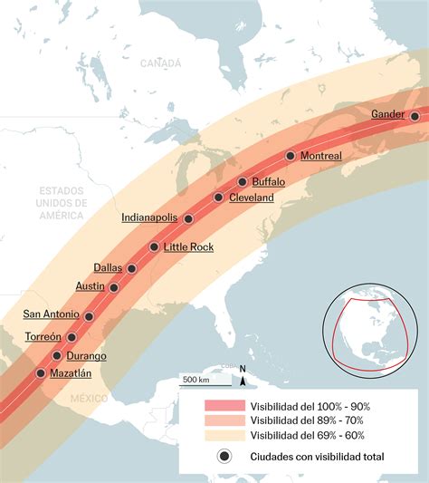 Eclipse Solar Del 8 De Abril 2024 En México Cómo Verlo Horario Y Trayectoria El PaÍs México
