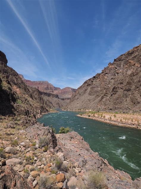 Granite Rapids in Grand Canyon National Park. Stock Photo - Image of ...