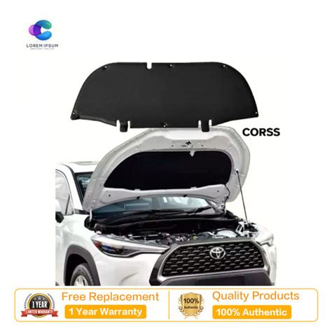 Car Hood Heat Insulation Cover For Toyota Corolla Cross 2020 2021 2022