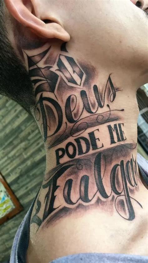 S Deus Pode Me Julgar Tatuagem Pesco O Tatuagem No Pesco O