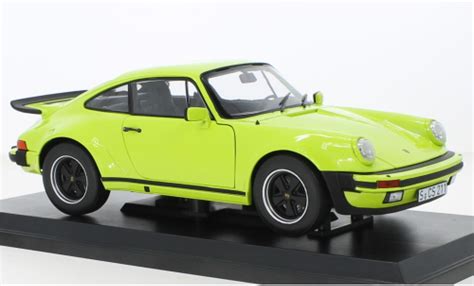 Miniature Porsche Turbo Norev Verte Voiture