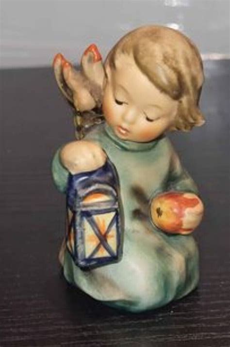 Vintage Hummel Goebel 357 Guiding Angel Kneeling Angel W Lantern