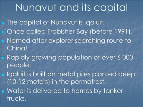 Ppt Nunavut Powerpoint Presentation Free Download Id226580