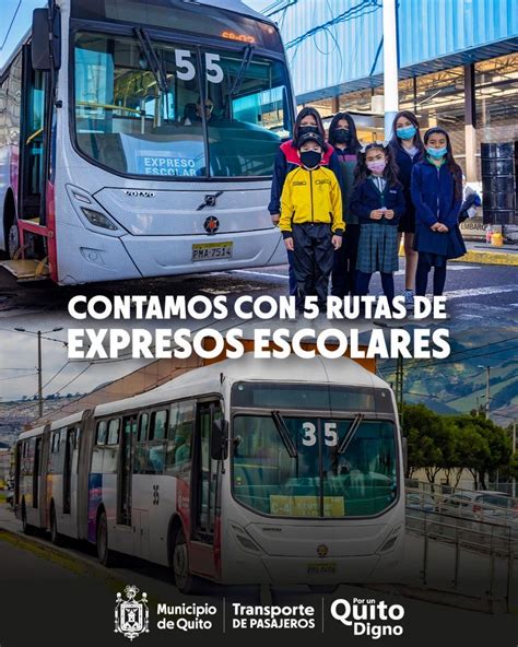 Empresa De Pasajeros Quito On Twitter A Clases En Los Expresos