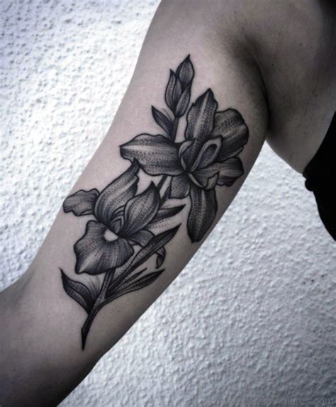 70 Elegant Iris Flower Tattoos