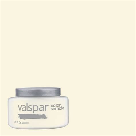 Valspar 8 Oz Cream Delight Interior Satin Paint Sample At