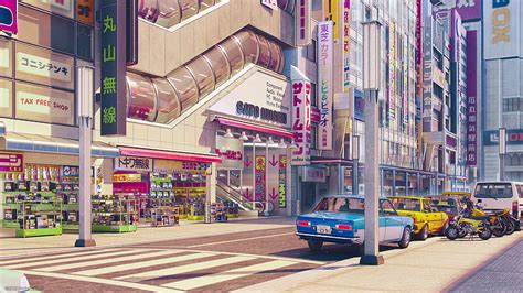 Share More Than Anime City Wallpaper K Latest In Cdgdbentre