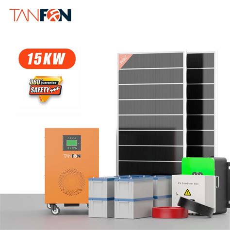 15kw 15kva Solar Power Systemsingle Phase Solar Systemtanfon Solar Power System Solar Panel