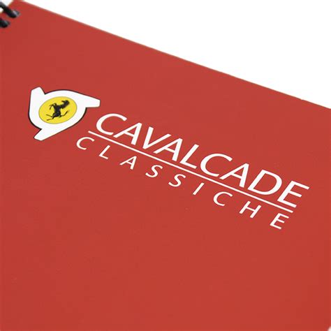 Ferrari 70anni Cavalcade Classiche Road Map Tour Guide Book Italian