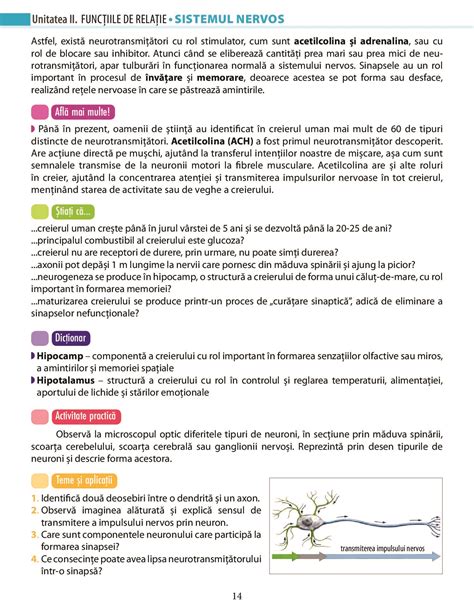 Biologie Pentru Clasa A VII A A796 Pdf Pag 14