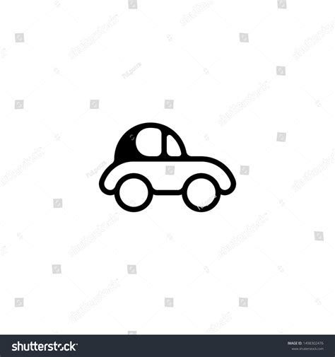 Car Logo Outline Style Stock Vector (Royalty Free) 1498302476