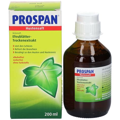 Prospan® Hustensaft 200 Ml Shop Apothekeat