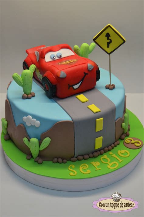 Tarta Rayo Mcqueen カーズ ケーキ ケーキ カーズ