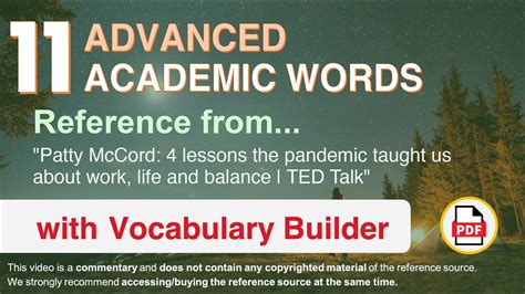 Advanced Academic Words Ref From Lessons The Pandemic Taught Us