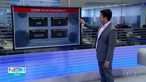 Pernambuco Registra Mais 19 Mortes Por Covid 19 NE2 G1