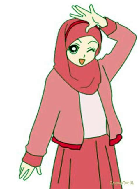 Cara Menggambar Anime Berhijab