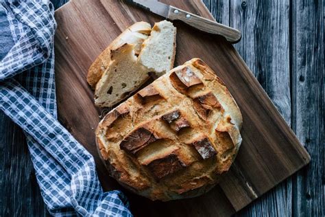 Homemade Country Bread Loaf Stock Photo - Image of brown, delicious ...