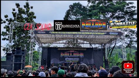 Cek Sound Ramayana Audio Foh Di Bunyikan Di Menit 1 New Pallapa Live