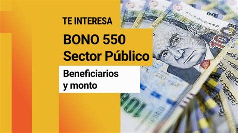 Bono 550 Sector Público Link Para Cobrar Y Fechas De Pago