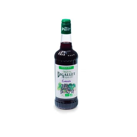 Sirop De Cassis Bio 70 Cl Bigallet