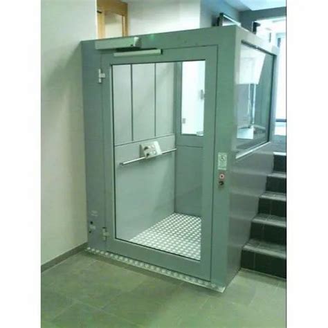 Geared Stainless Steel Safe And Low Noise Indoor Lifts Max Persons