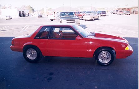 Ford Mustang Lx Coupe Mile Trap Speeds Dragtimes