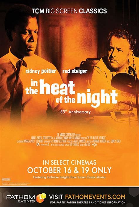 In The Heat Of The Night Th Anniversary By Tcm Watch Now At Emagine