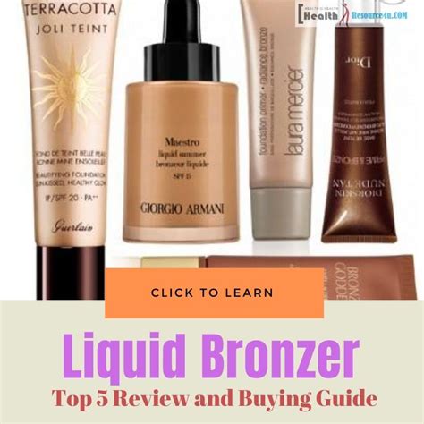 Best Liquid Bronzer For Face-Top 5 Review And Buying Guide