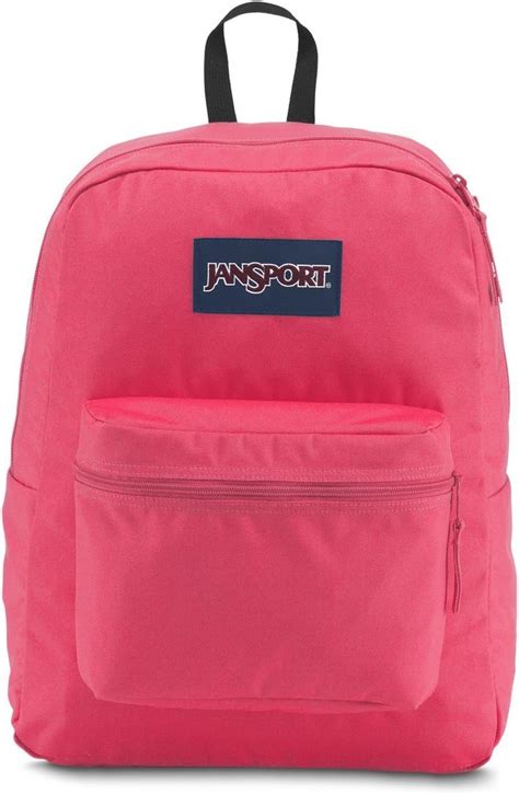 Jansport Exposed Backpack Neon Pink Casual Daypacks