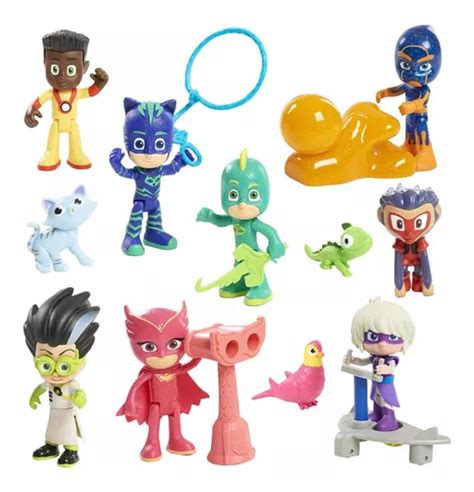 Set Figuras Pj Masks Héroes En Pijama Catboy Gekko Ululette Envío Gratis