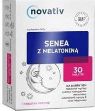 Novativ Senea Z Melatonin Tabl Opinie I Ceny Na Ceneo Pl