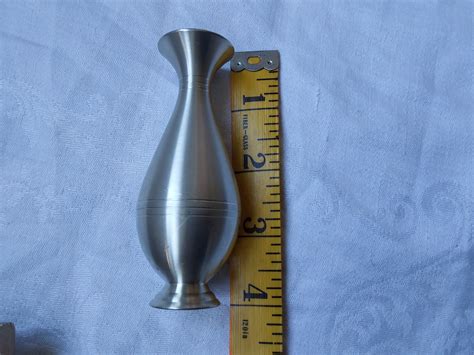 Vintage Selangor Pewter Bud Vase Inches Slender Classic Design Etsy